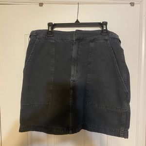 Free People Grey/Navy skirt